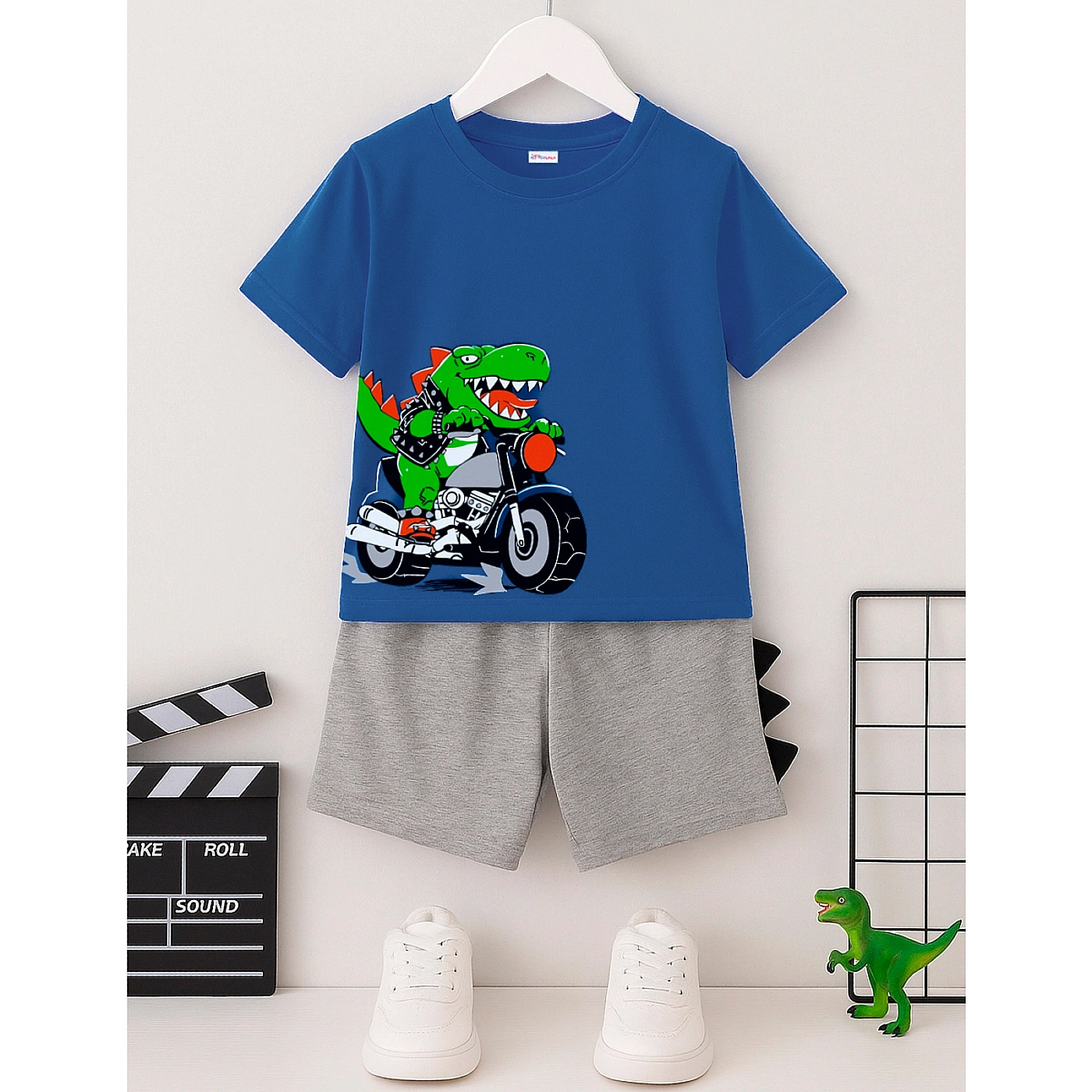 Комплект футболка кулирка , шорты интерлок 7360900507