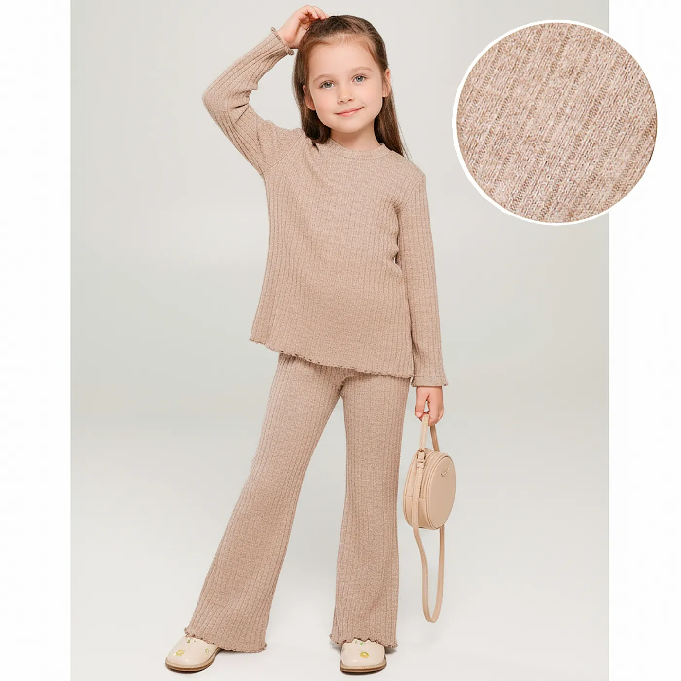 Костюм ангора лапша в рубчик 8070400102