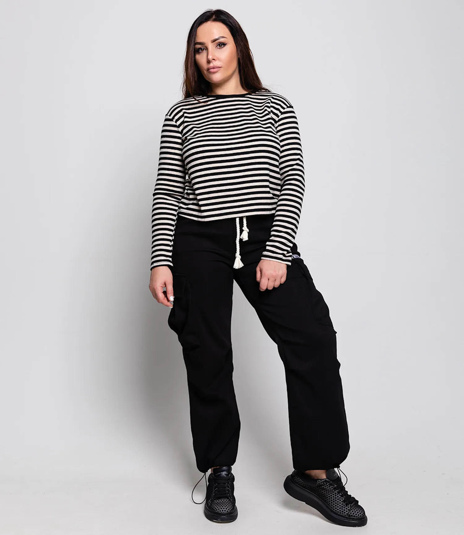 ст. цена1280руб.! Брюки #КТ8556, чёрный