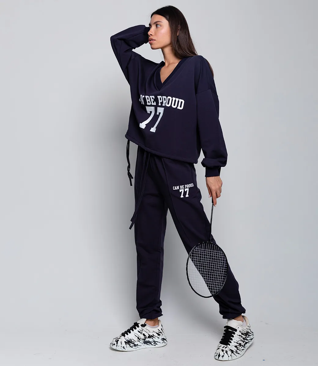 ст. цена1590руб.! Спортивный костюм #ОБШ1885, чёрный