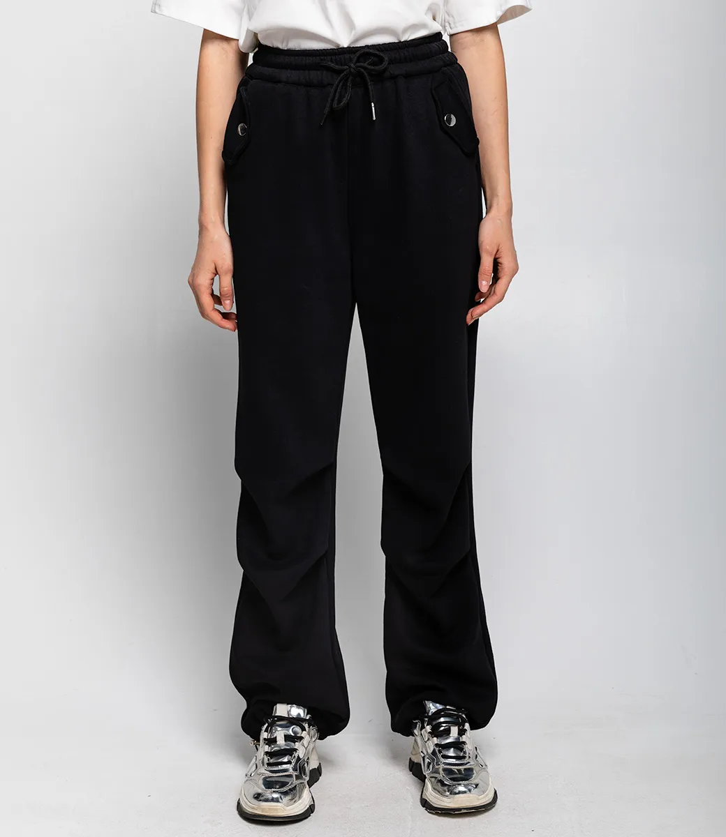 ст. цена1350руб.! Брюки #КТ6202, чёрный