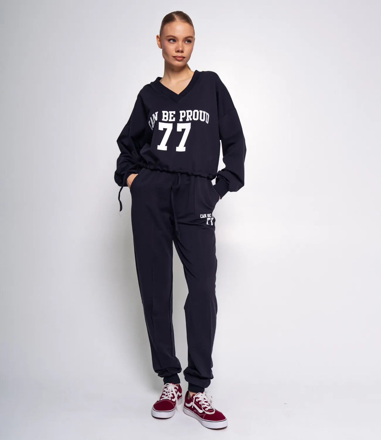 ст. цена1590руб.! Спортивный костюм #ОБШ1885, тёмно-синий