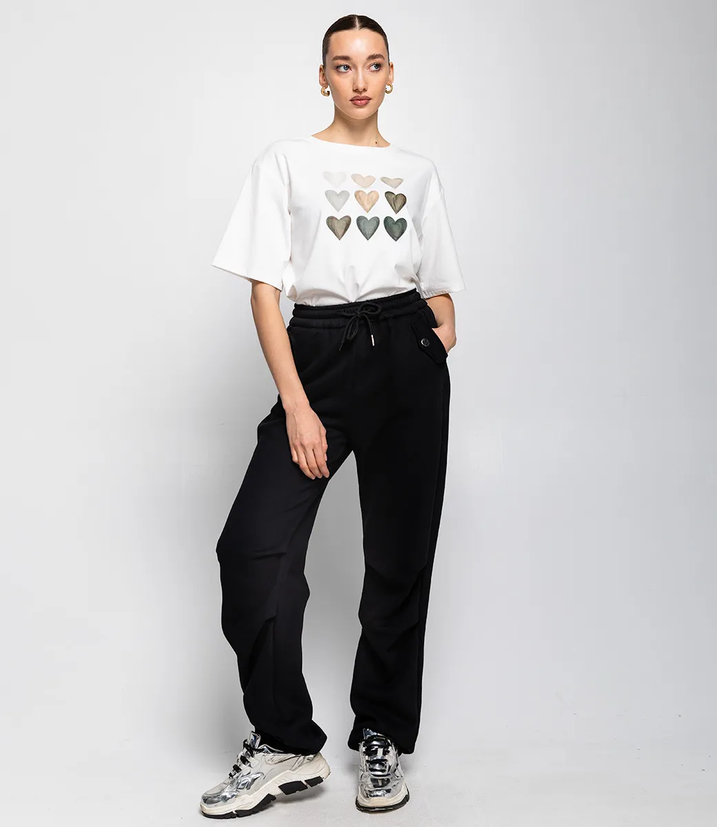 ст. цена1350руб.! Брюки #КТ6202, чёрный