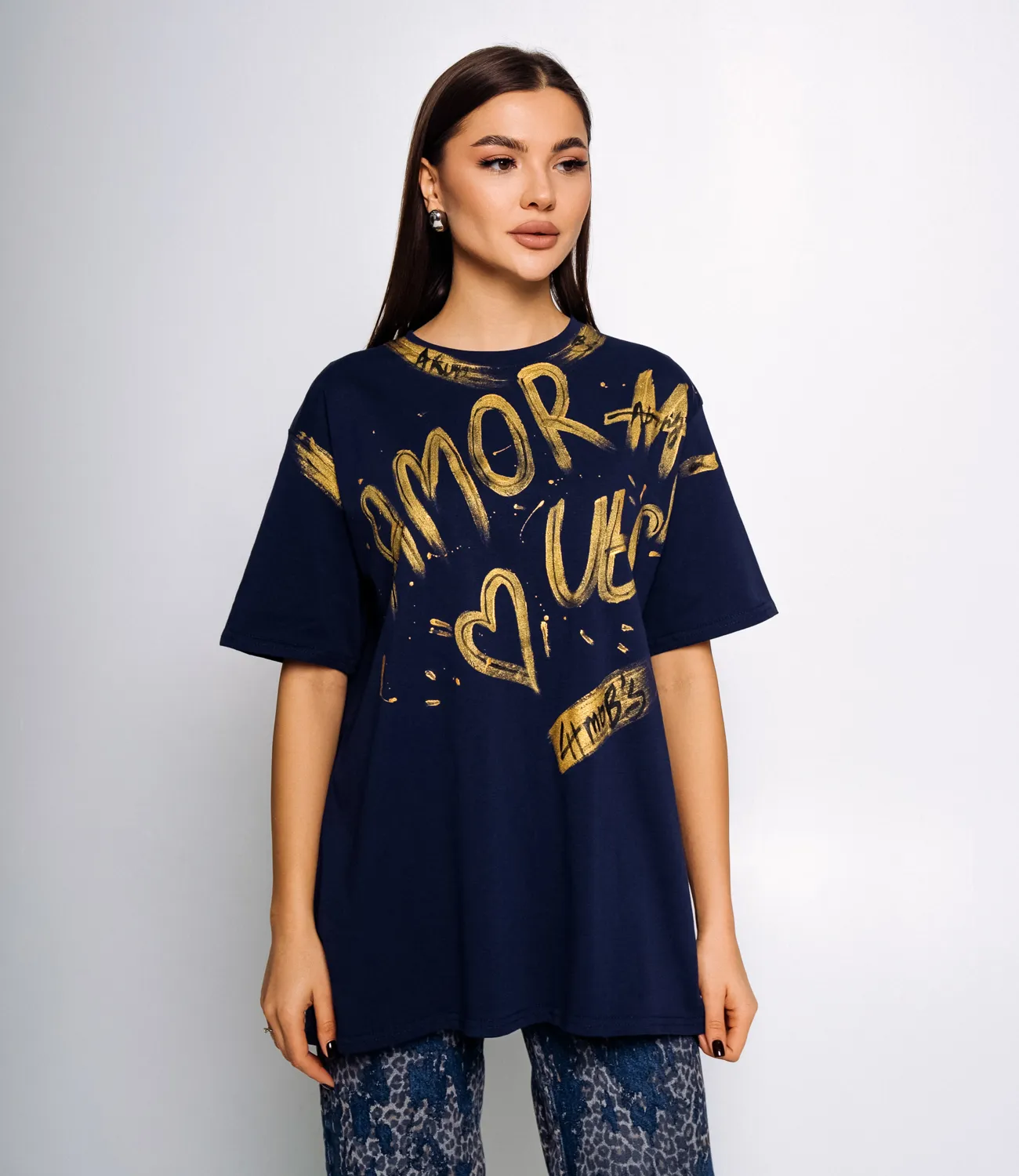 ст. цена770руб.! Футболка #КТ509 (5), тёмно-синий