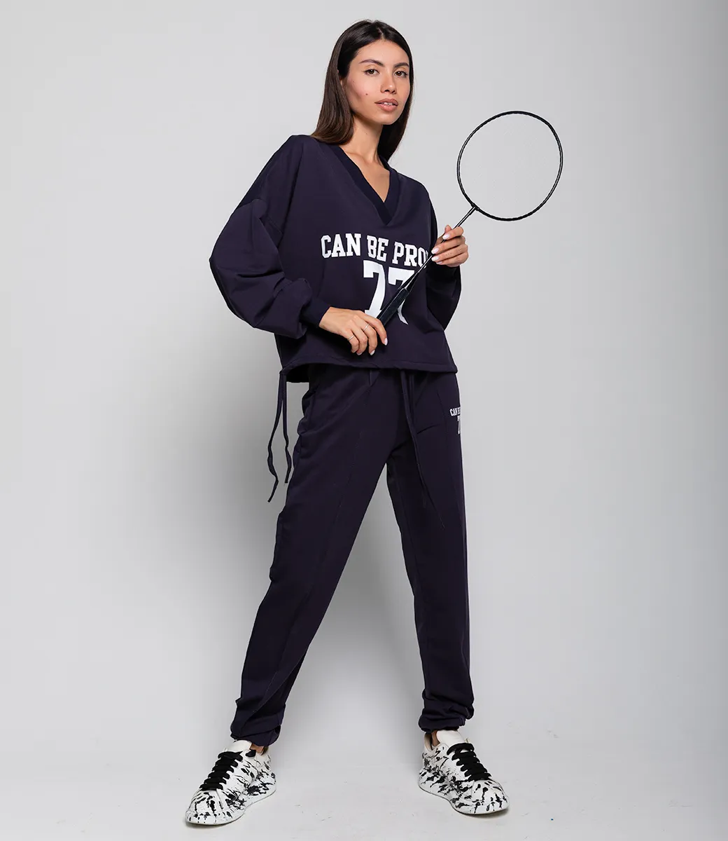 ст. цена1590руб.! Спортивный костюм #ОБШ1885, чёрный