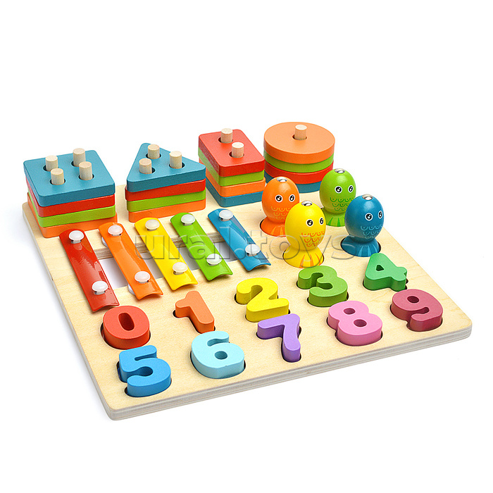 Игра развивающая 4 в 1