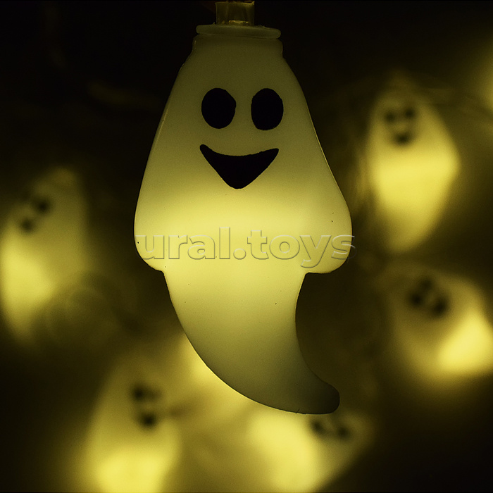 Электрогирлянда Привидения, 2м, 10 ламп