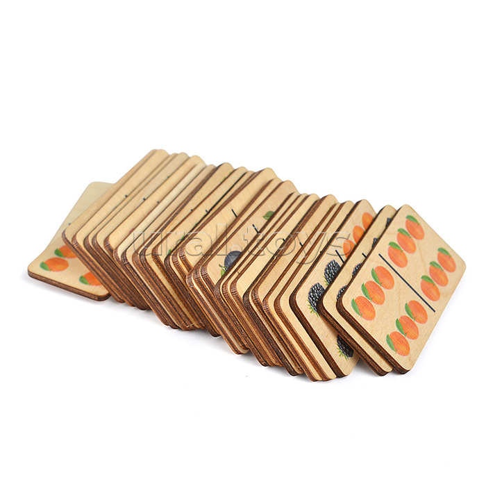 Домино деревянное