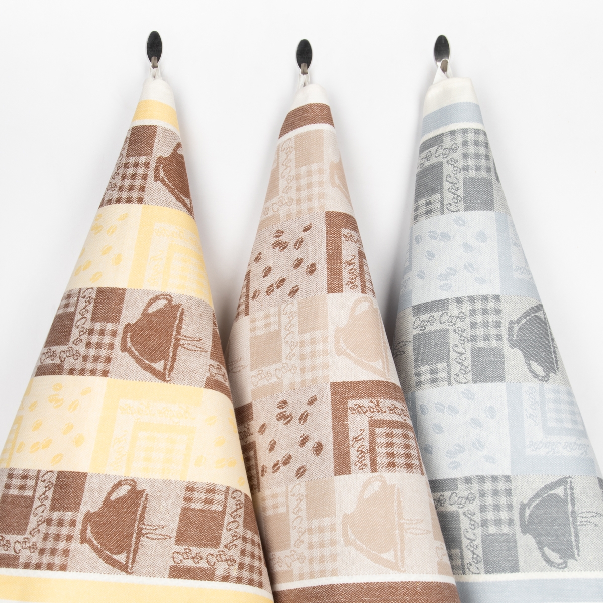 24С193-ШР/фкор/к. Комплект полотенец из 3 шт 46*70