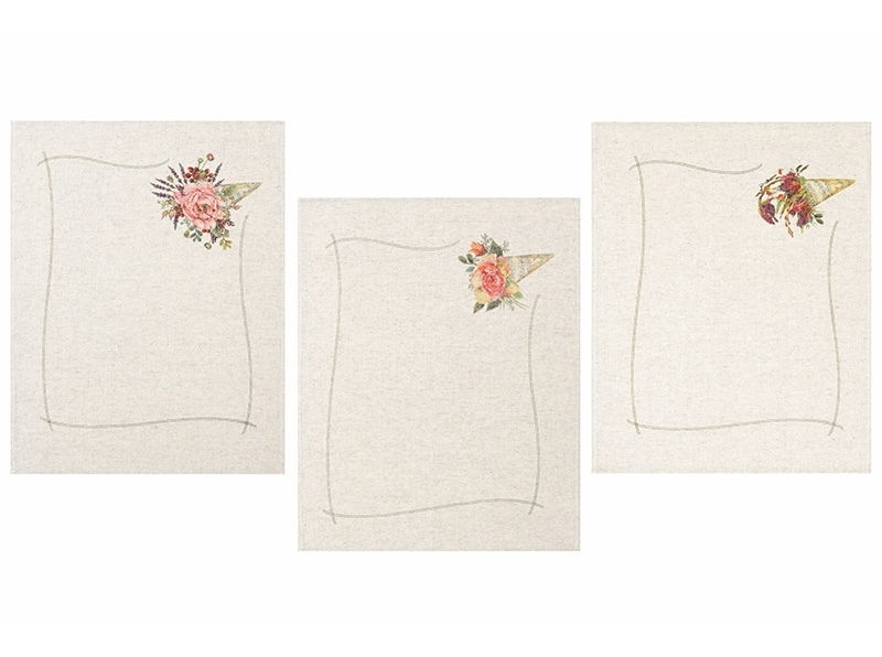 22С145-ШР+К/п.р/фкор Комплект полотенец из 3 шт 45*60