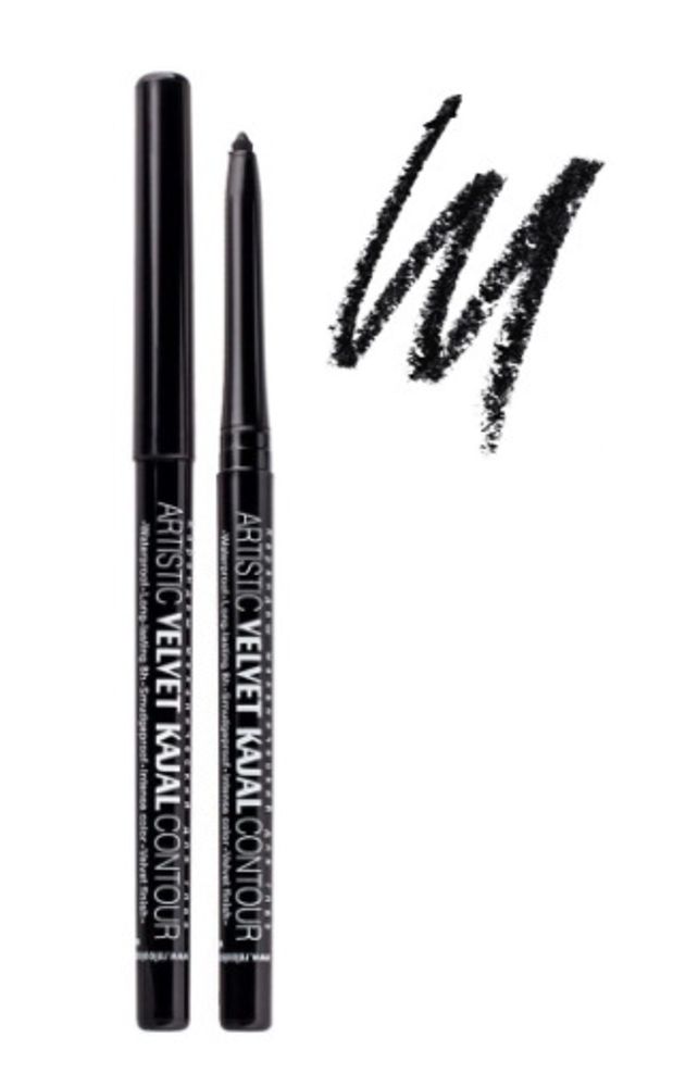 RELOUIS/Карандаш мех. д/глаз Artistic Velvet Kajal Contour 01 черный 02.2026 г