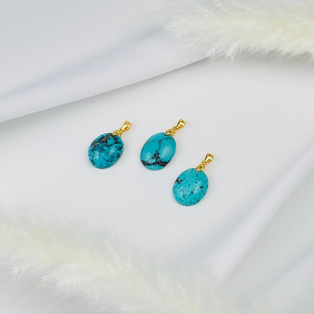 Радуга Самоцветов Кулон из Бирюзы