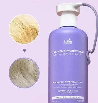 La'dor ANTI-YELLOW TREATMENT Маска для устранения желтизны волос 300мл