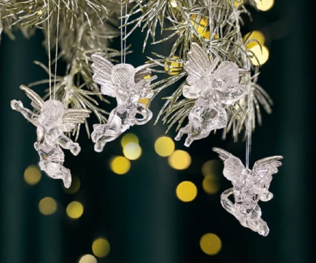 Набор ёлочных игрушек Ангелочки 4шт 50234