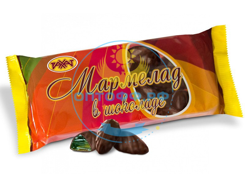 Рахат Мармелад в шоколаде (в подложке) 275 гр (кор *13)