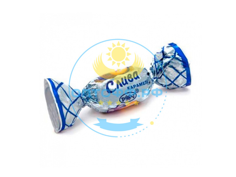 Рахат карамель Слива 1 кг (кор*6)