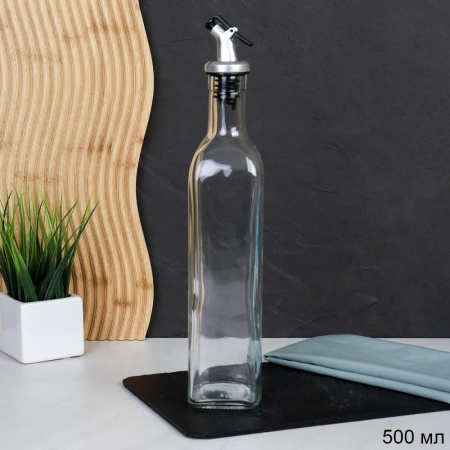 Емкость с дозатором для жидких специй 500 мл / GB-500 /уп 50/ 31 см