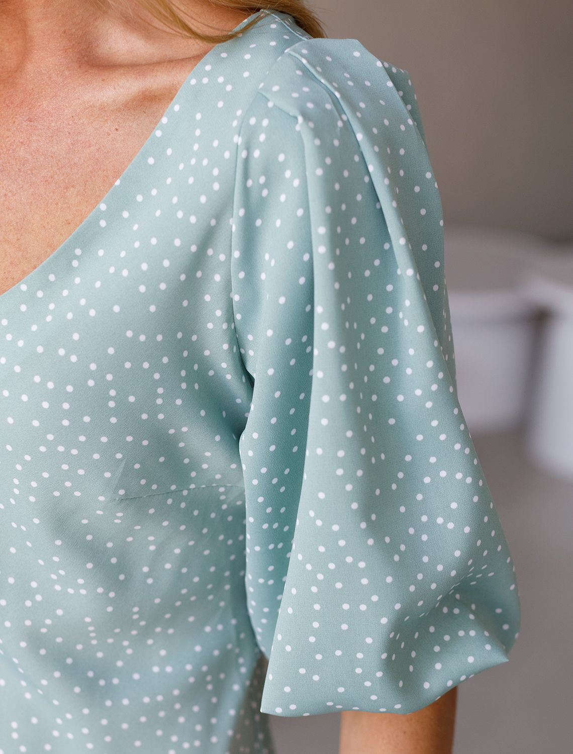 Платье женское голубой