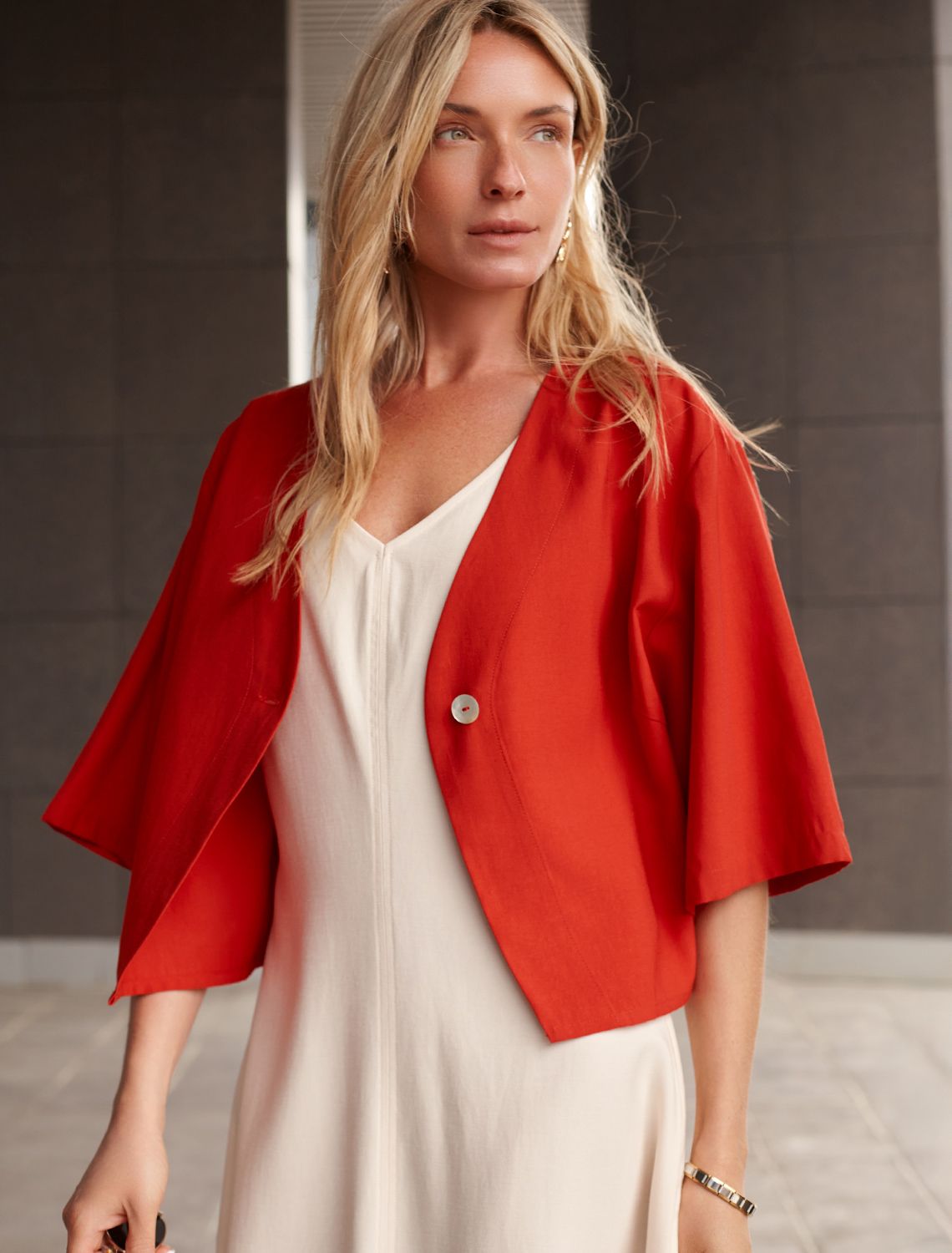 Блузка из плотного лиоцелла