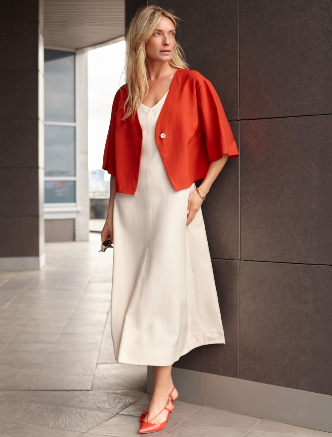 Блузка из плотного лиоцелла