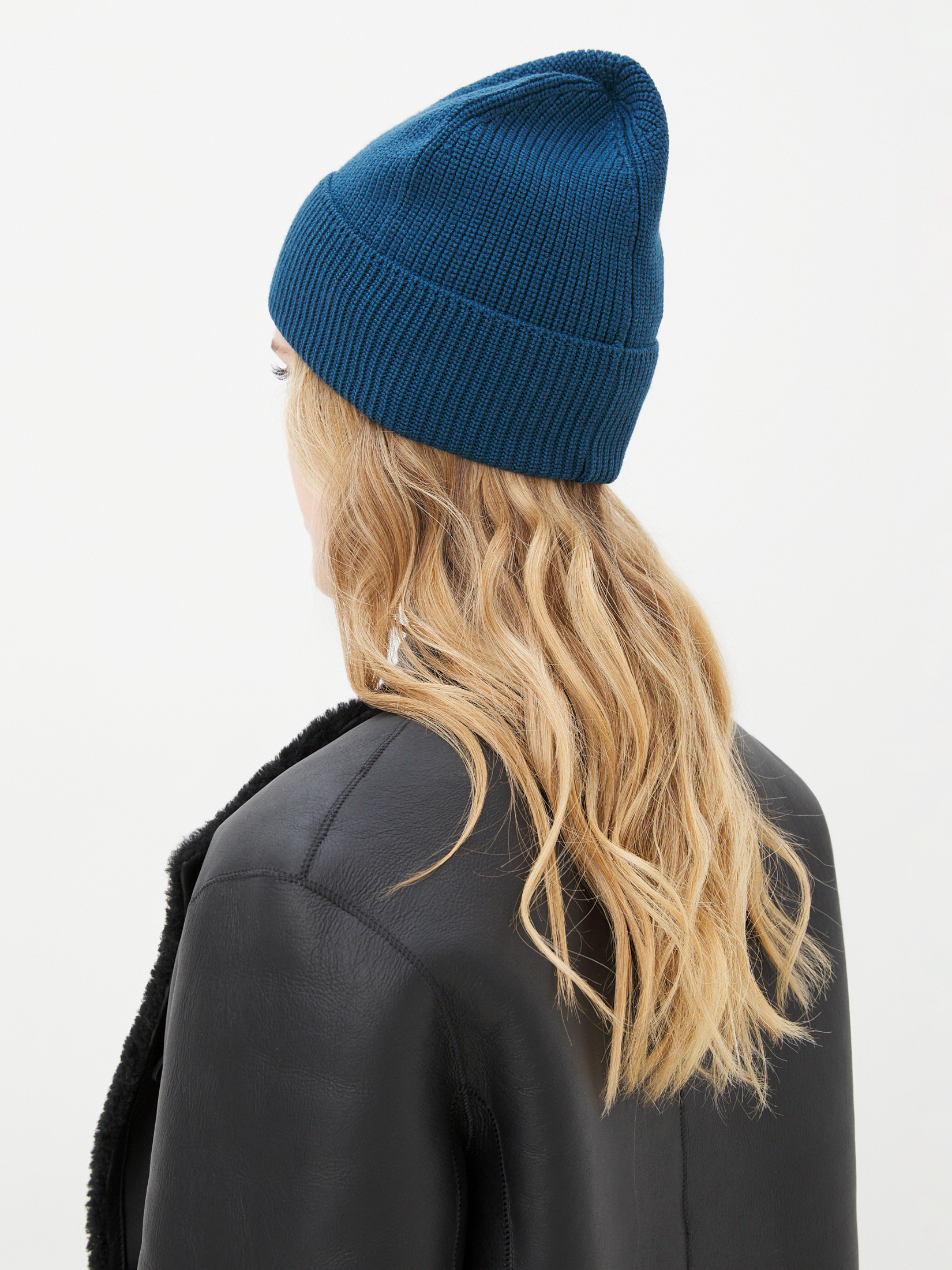 Женская шапка CALZETTI 4394787, зелено-синий