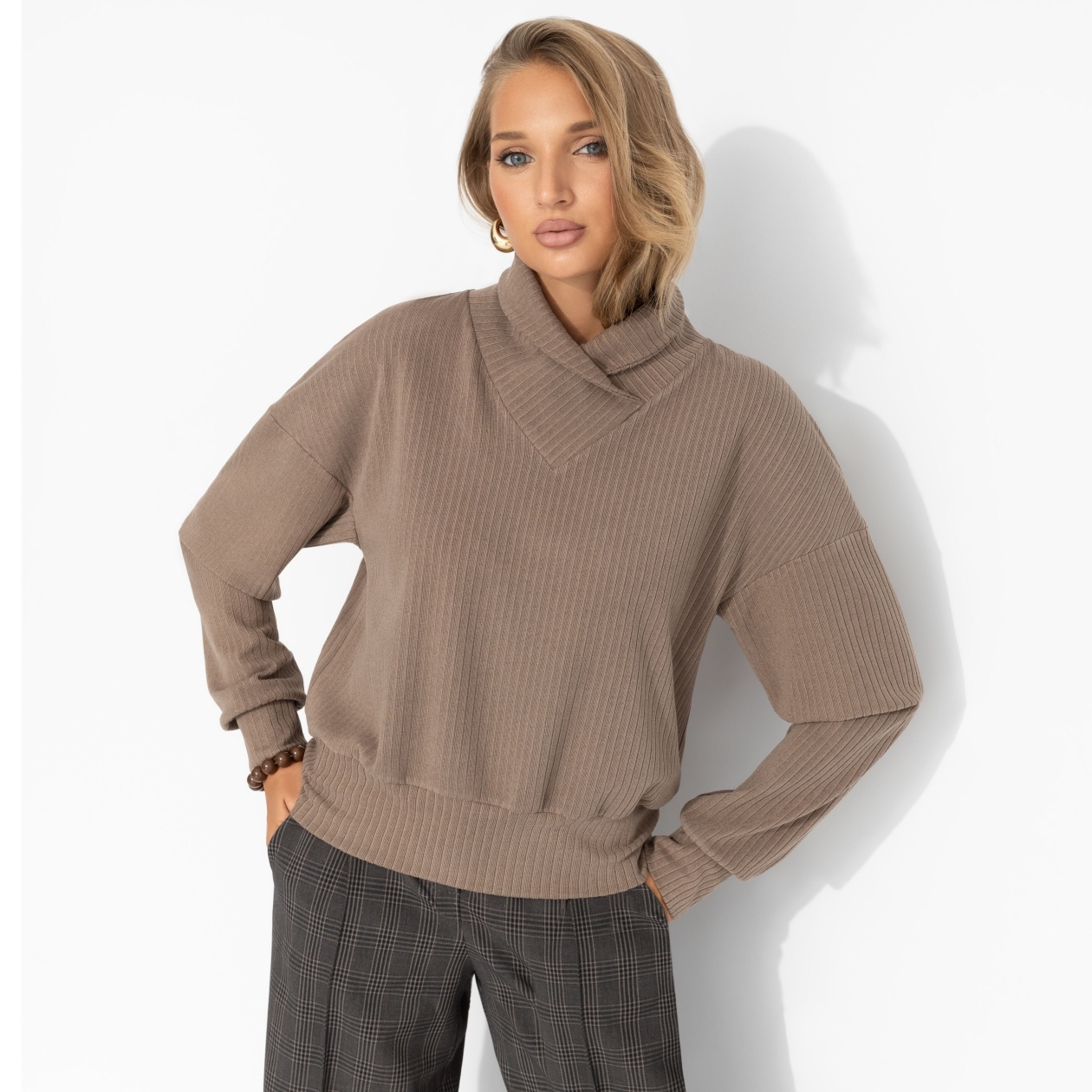 Джемпер из мягкого трикотажа, Свежий импульс