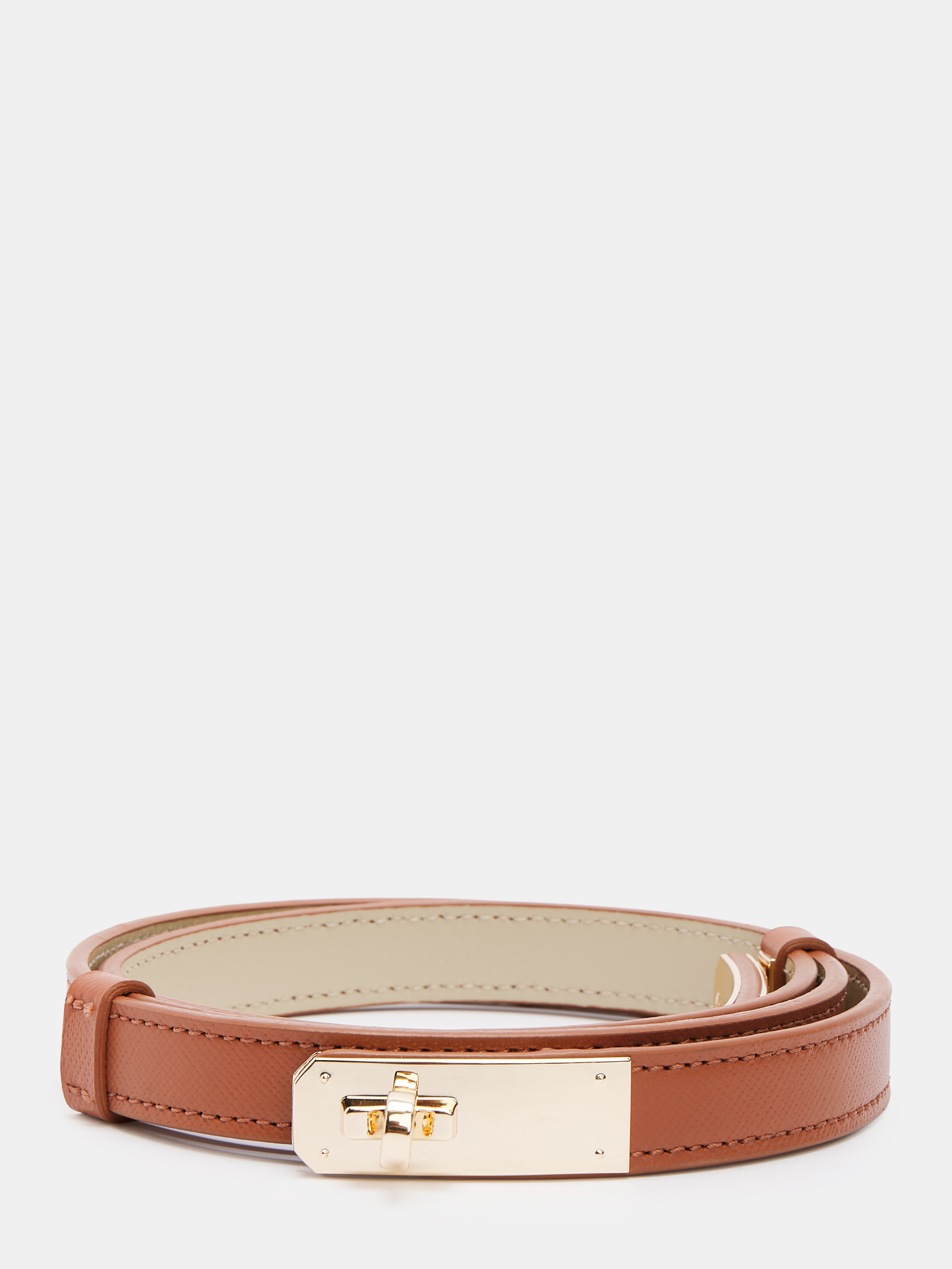 Женский ремень с регулировкой по талии CALZETTI 4041196, светло-коричневый