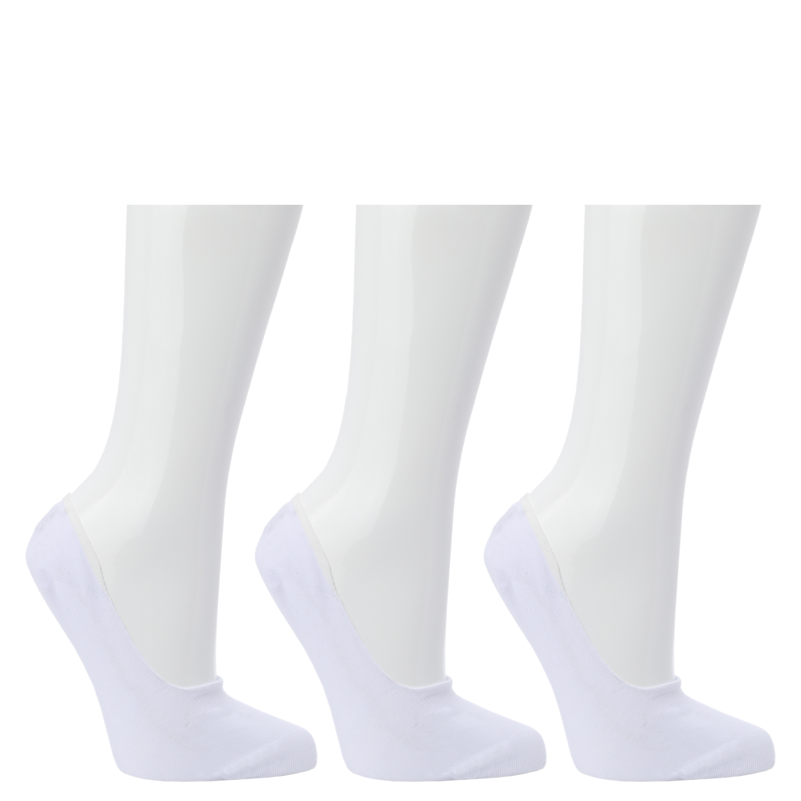 Женские подследники 3 шт. CALZETTI 2219986, белый