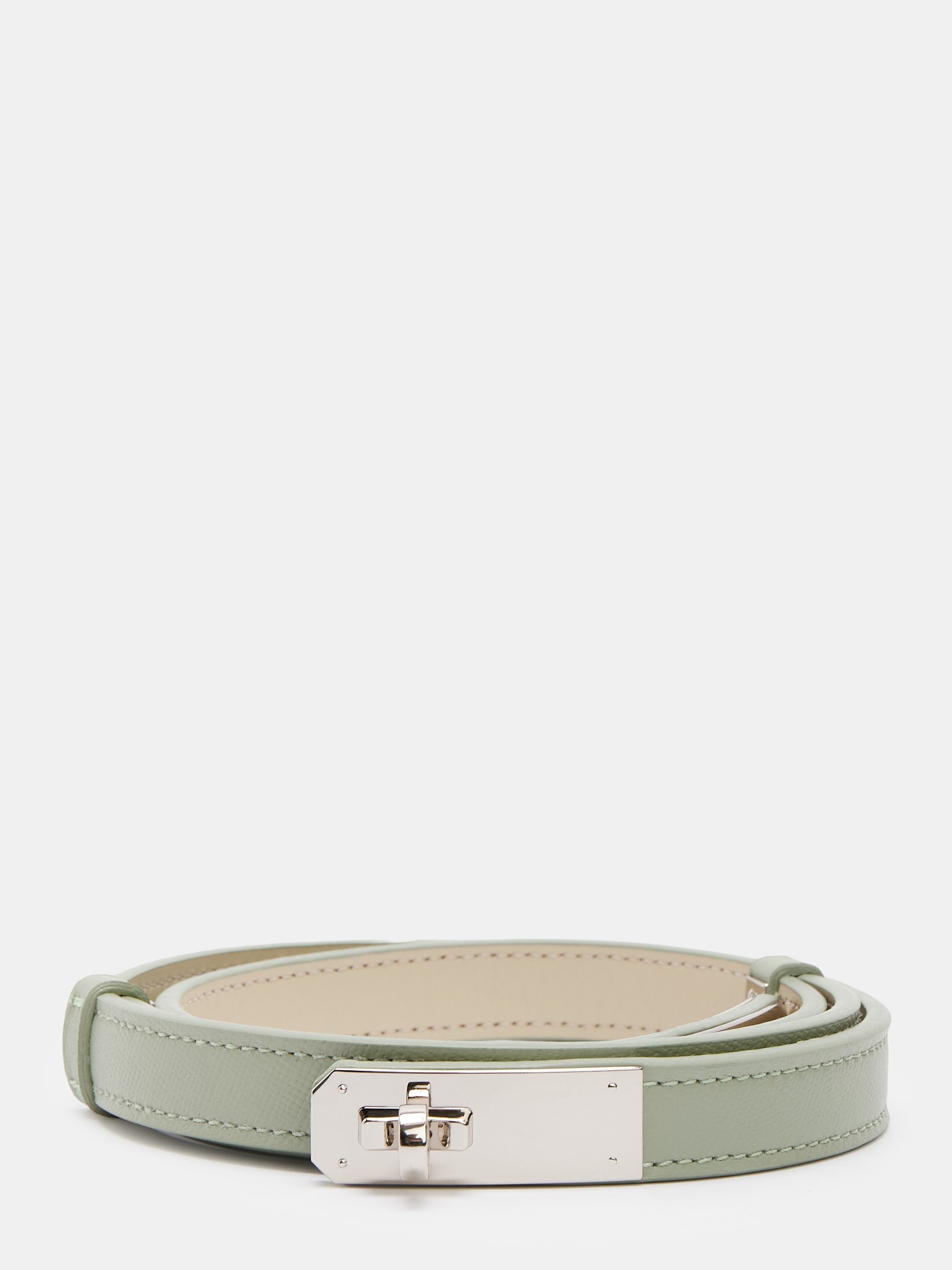 Женский ремень с регулировкой по талии CALZETTI 4041180, светло-зеленый
