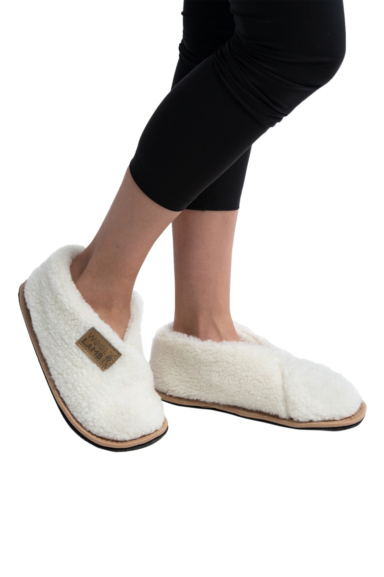 ТЕПЛУШИ  меховые цвет ВАНИЛЬ (ЭВАПЛАСТ)