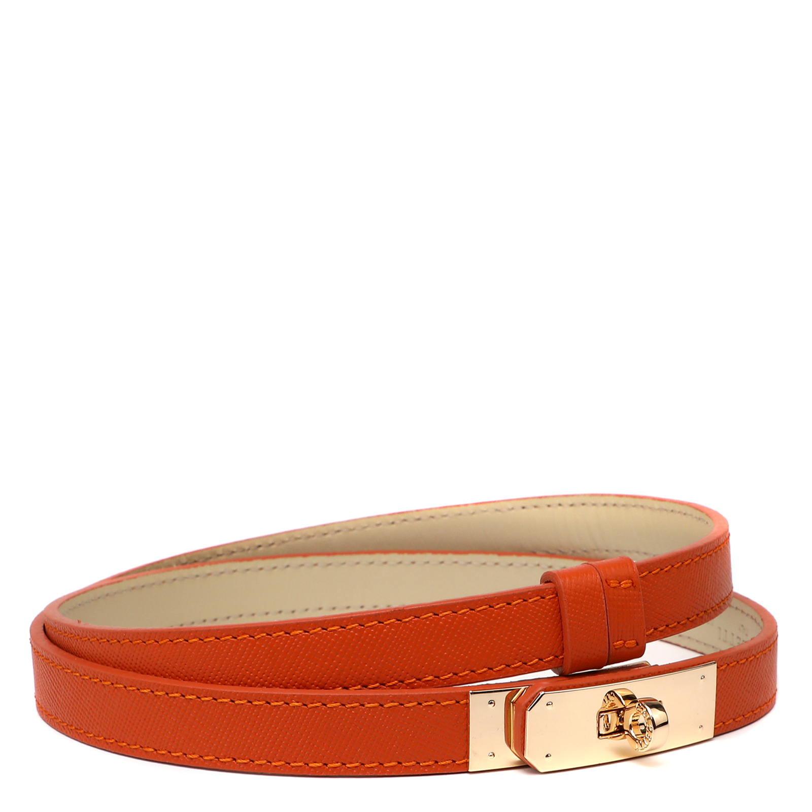 Женский ремень с регулировкой по талии CALZETTI 4041194, апельсиновый