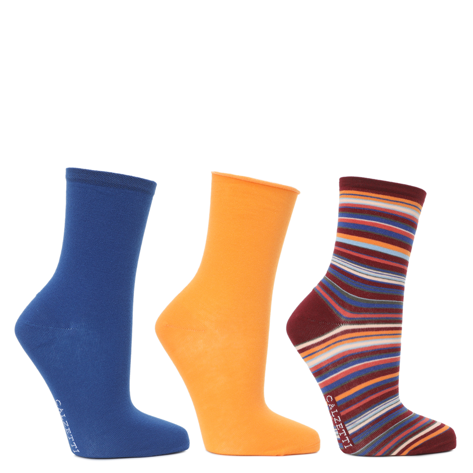 Женские носки 3 шт. CALZETTI 2831795, мультицвет