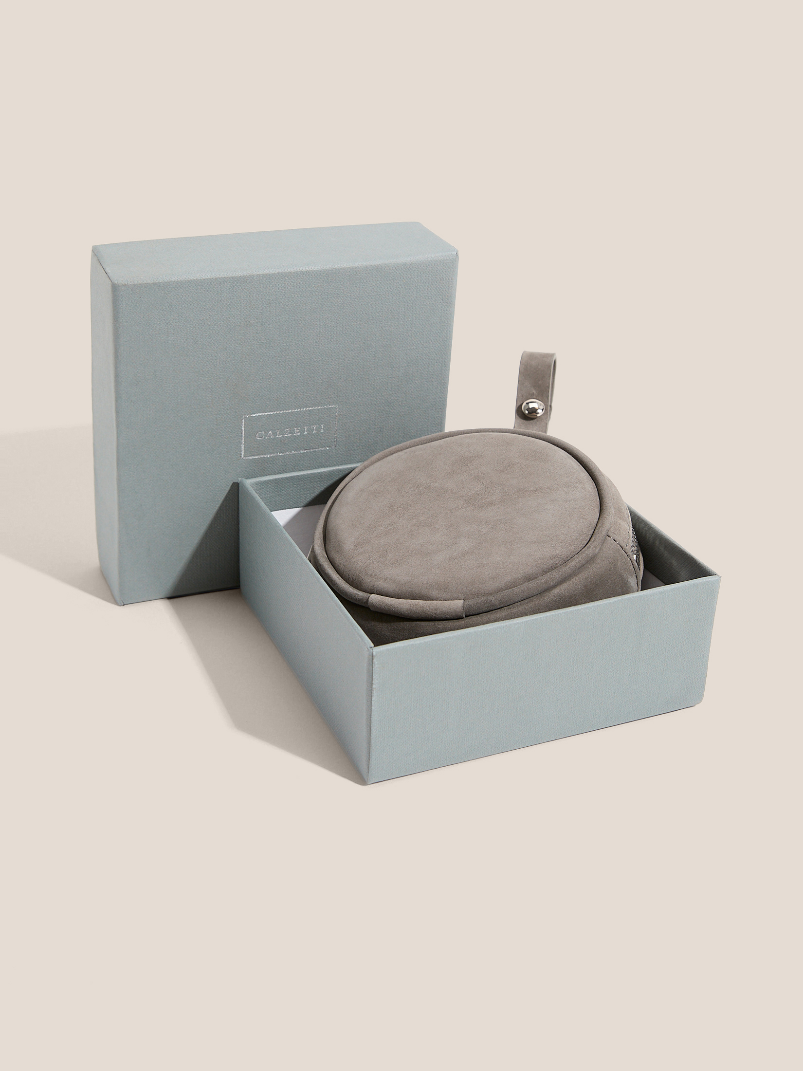 Женский брелок на сумку CALZETTI 4863126, зеленовато-серый