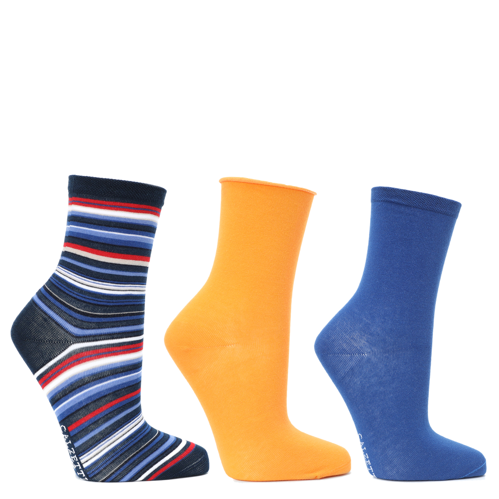 Женские носки 3 шт. CALZETTI 2831811, мультицвет