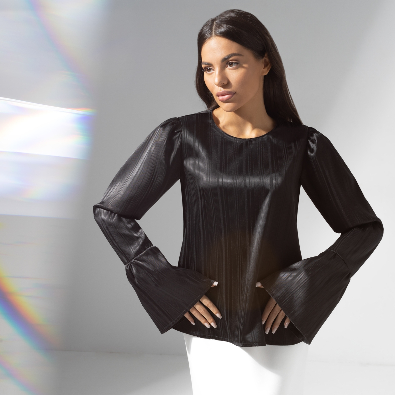 Ст.цена 1390р. Блуза с замком на спинке, Королева звезд