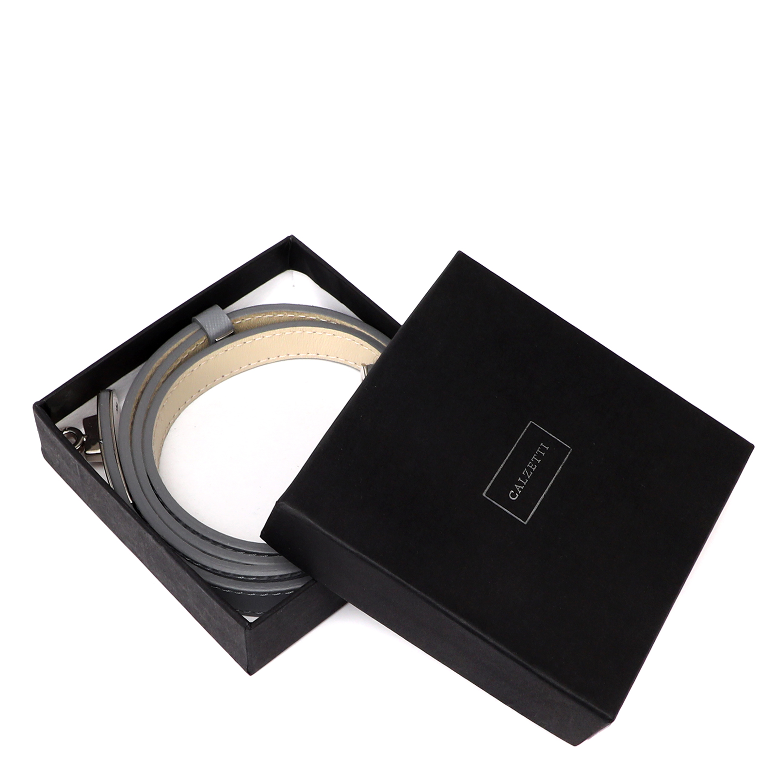 Женский ремень с регулировкой по талии CALZETTI 4041190, серый