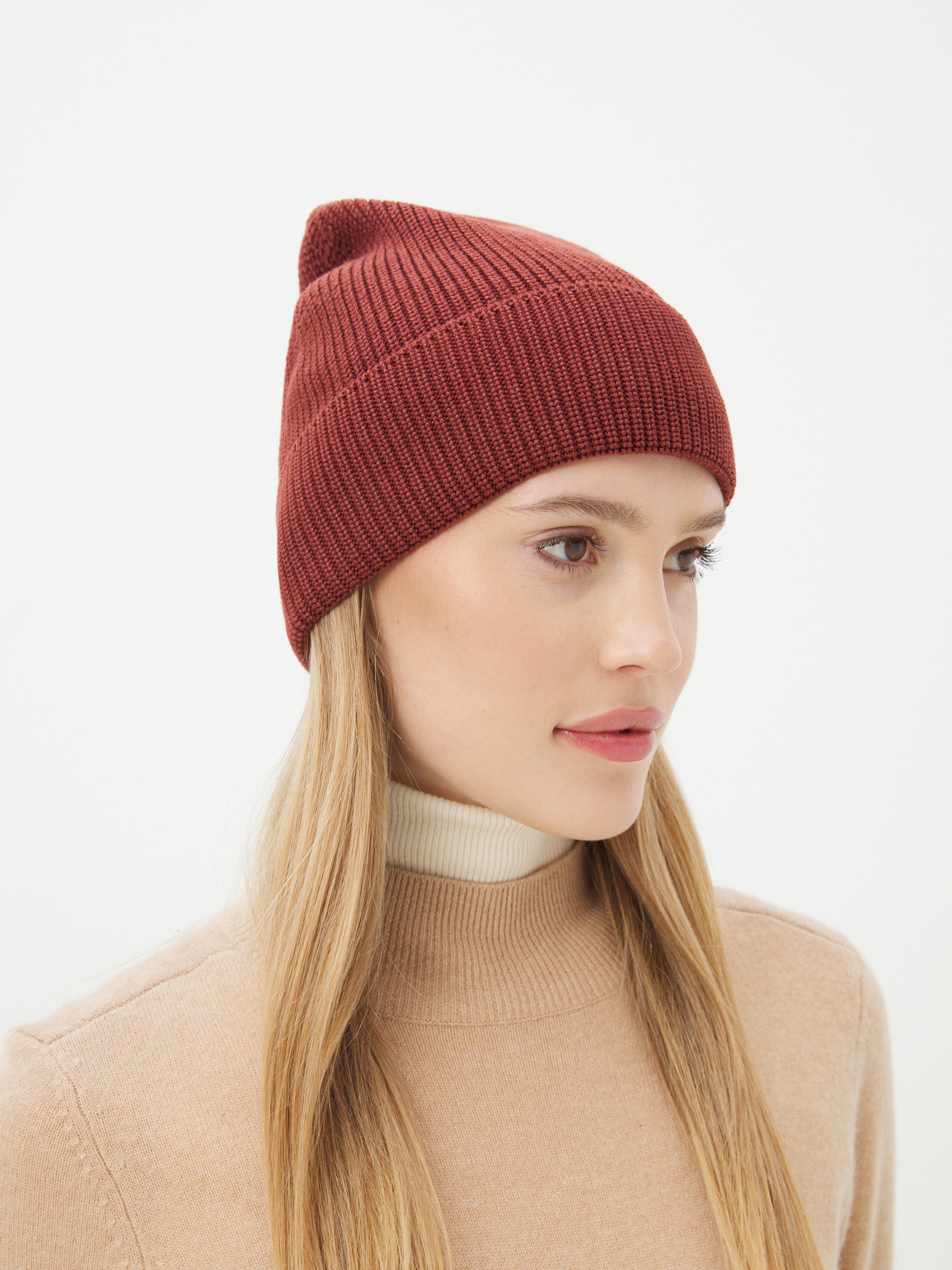 Женская шапка CALZETTI 4394783, коричневый