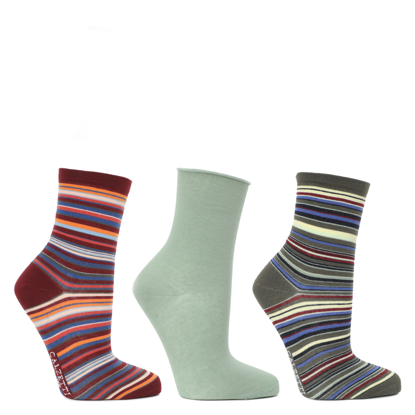Женские носки 3 шт. CALZETTI 2830368, мультицвет