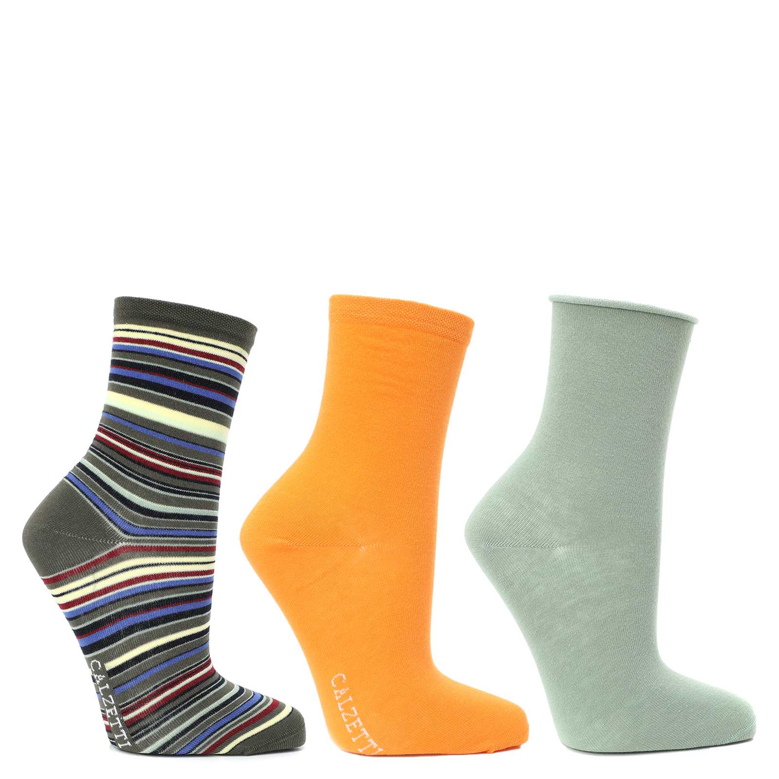Женские носки 3 шт. CALZETTI 2831927, мультицвет