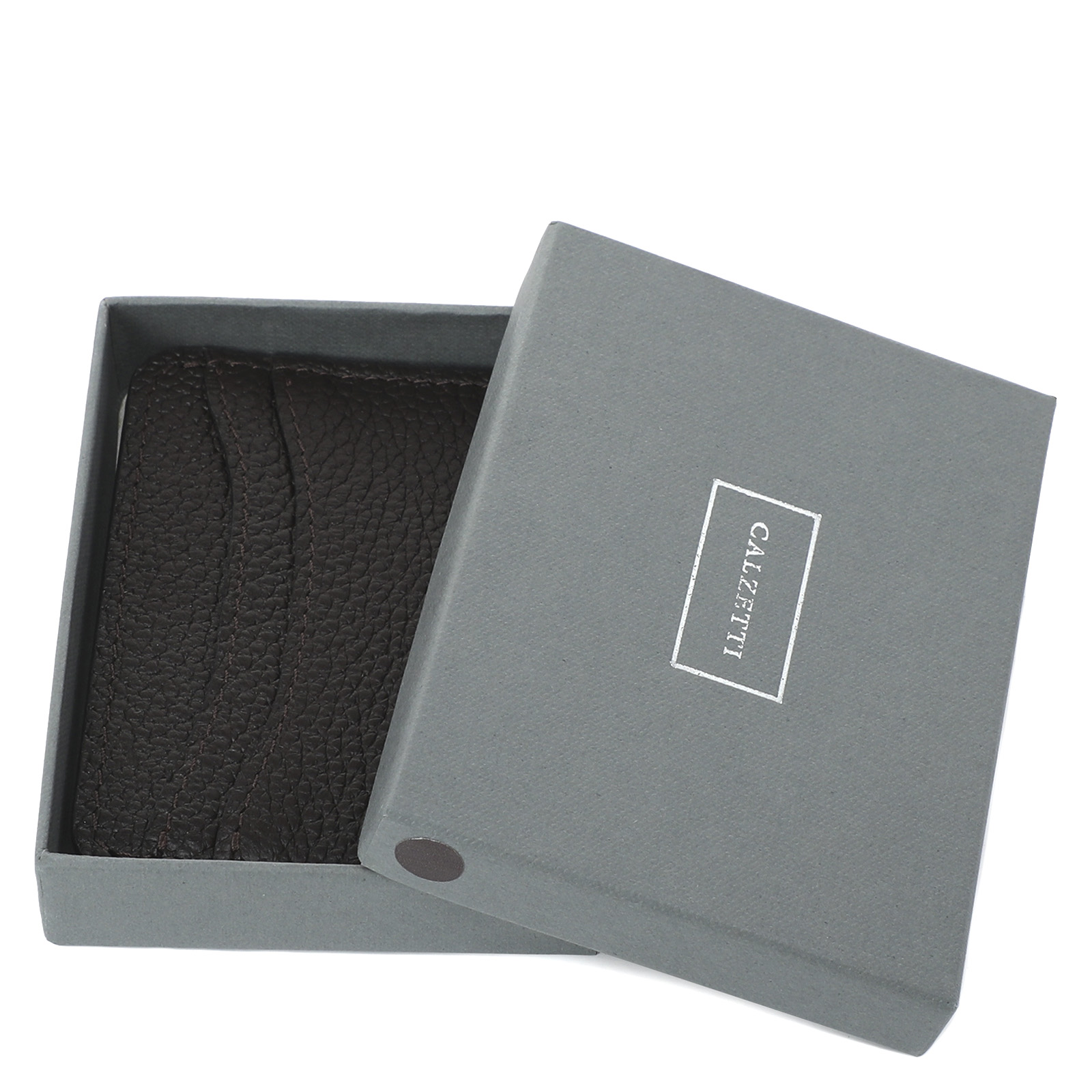 Женский картхолдер CALZETTI 3585217, темно-коричневый