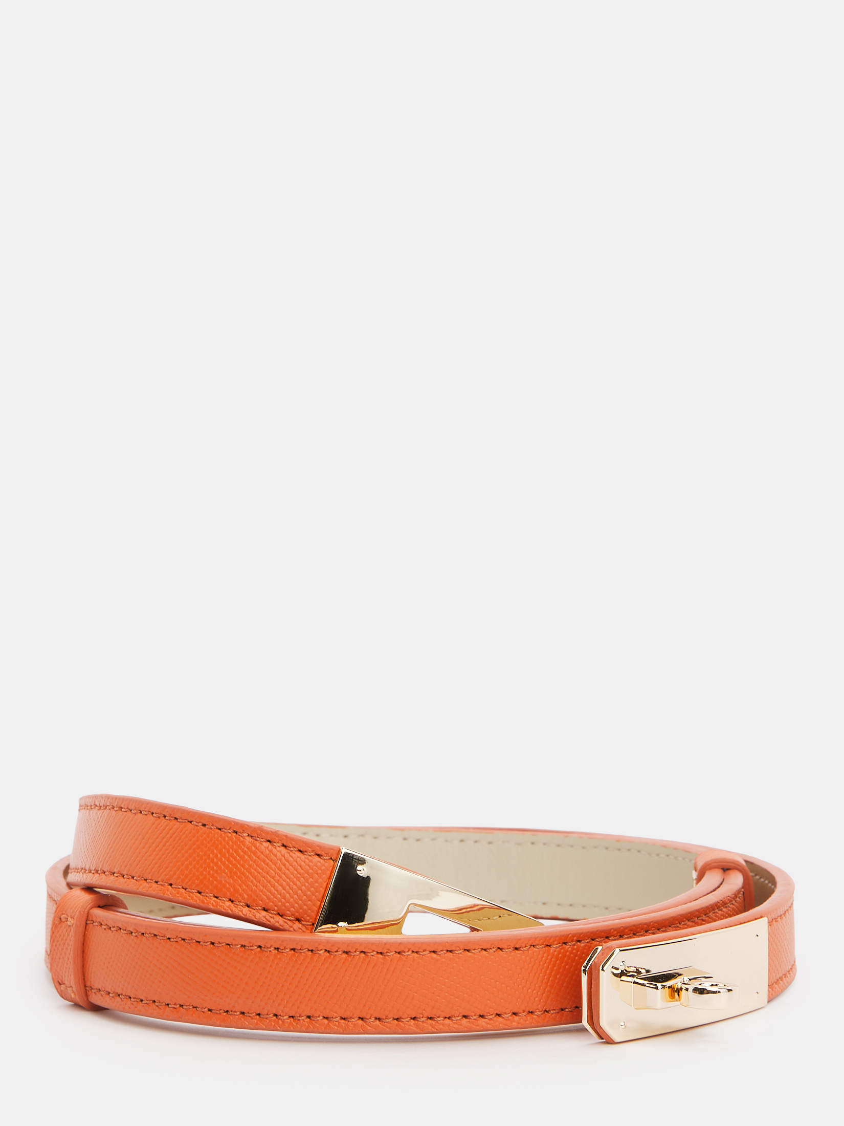 Женский ремень с регулировкой по талии CALZETTI 4041194, апельсиновый