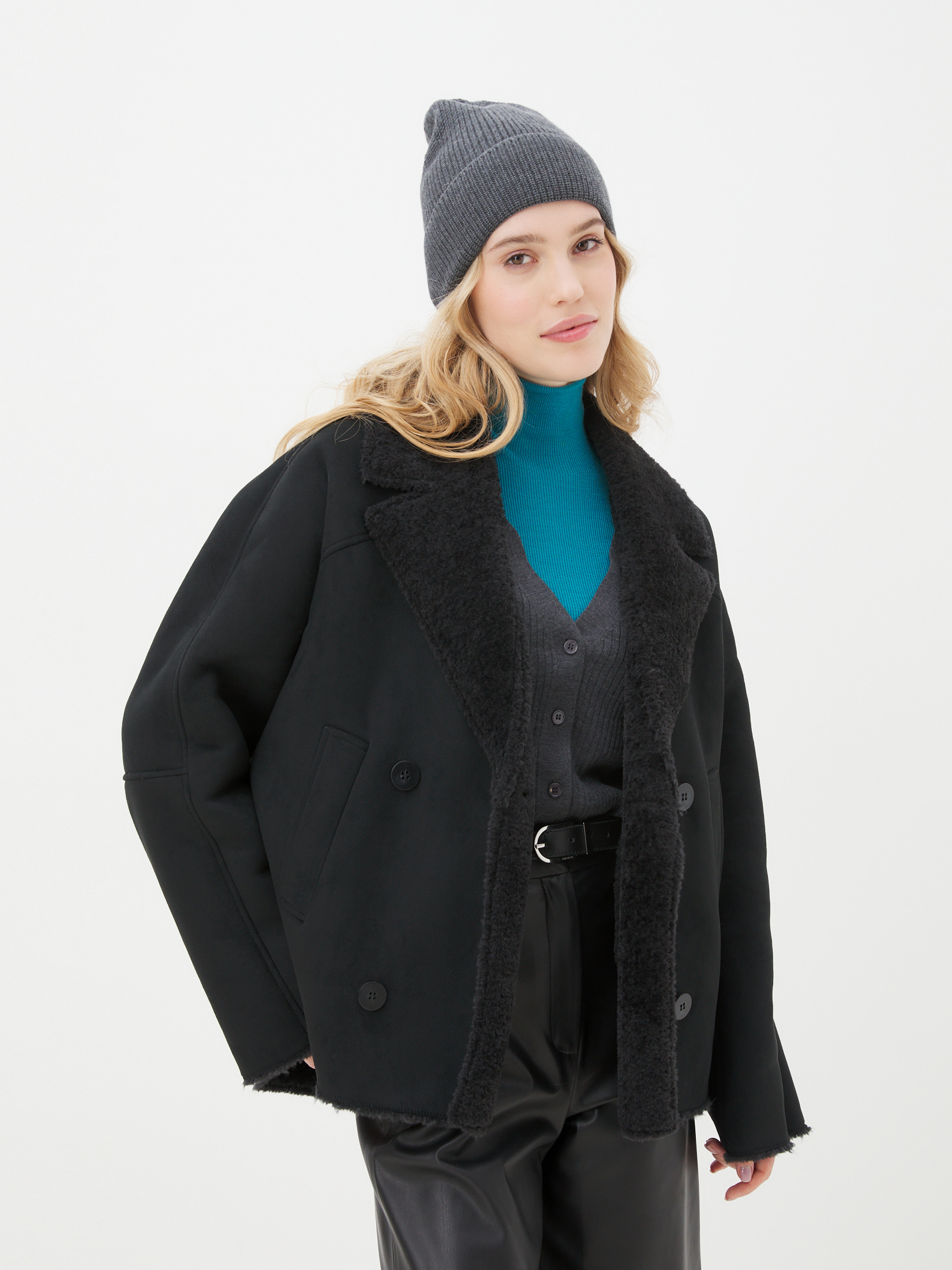 Женская шапка CALZETTI 4394775, темно-серый