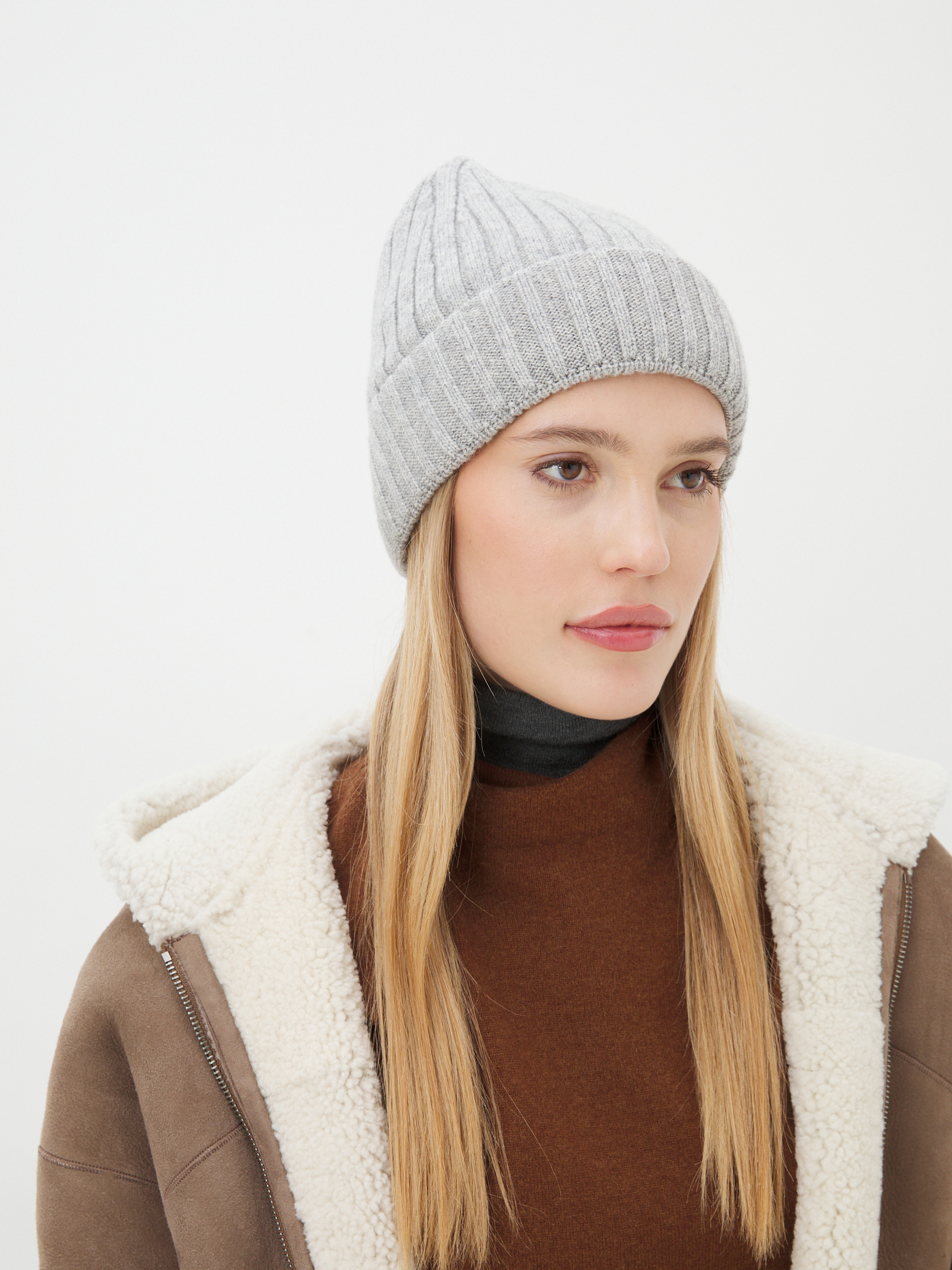 Женская шапка CALZETTI 4444502, светло-серый