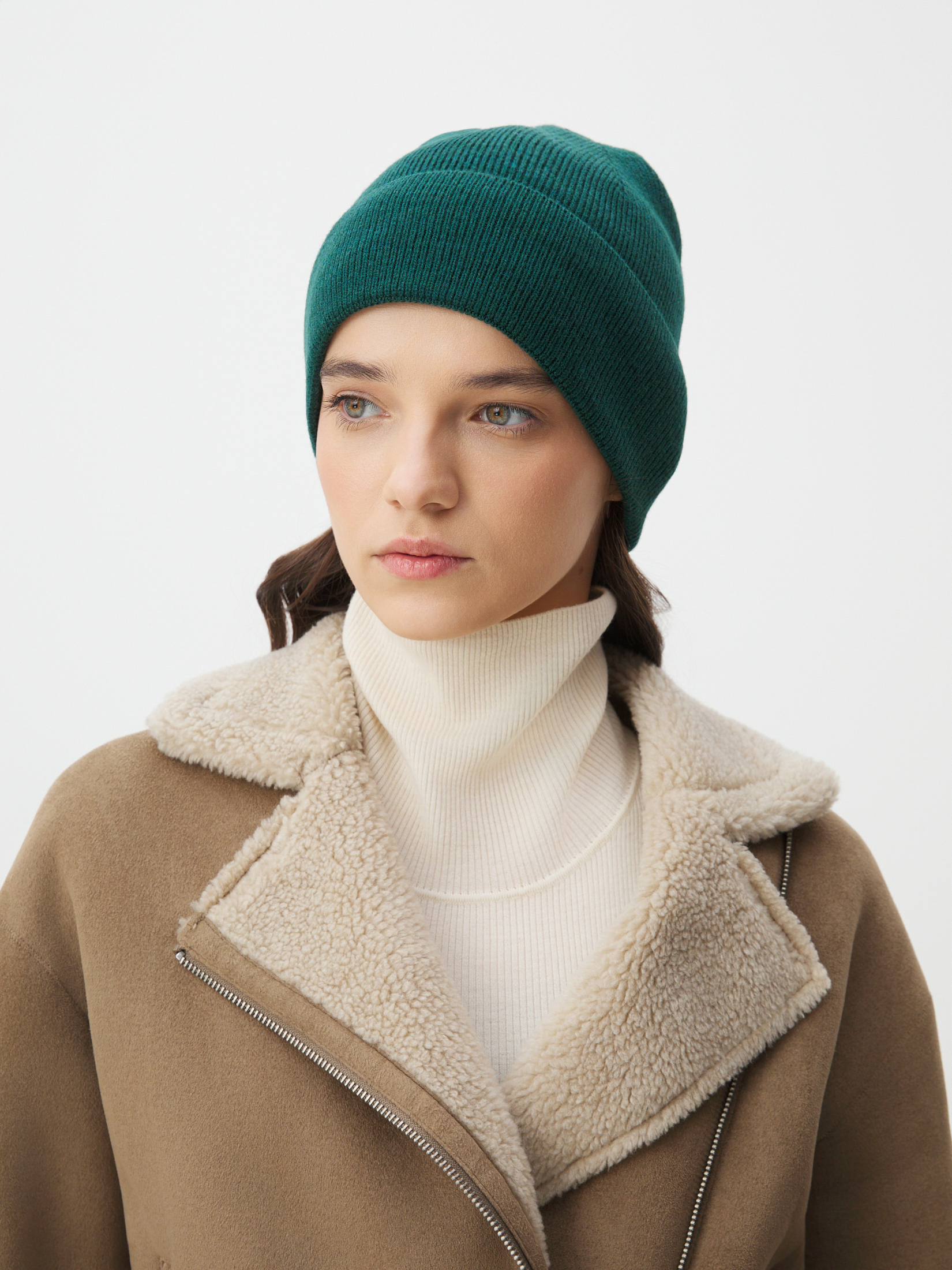 Женская шапка CALZETTI 5551 3152525, сине-зеленый