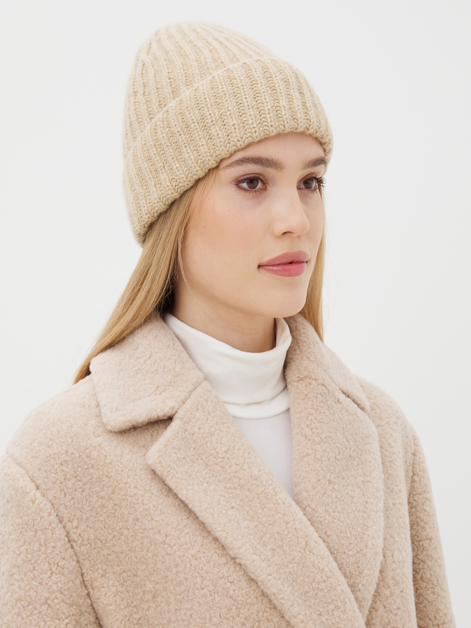 Женская шапка CALZETTI 4394869, светло-бежевый