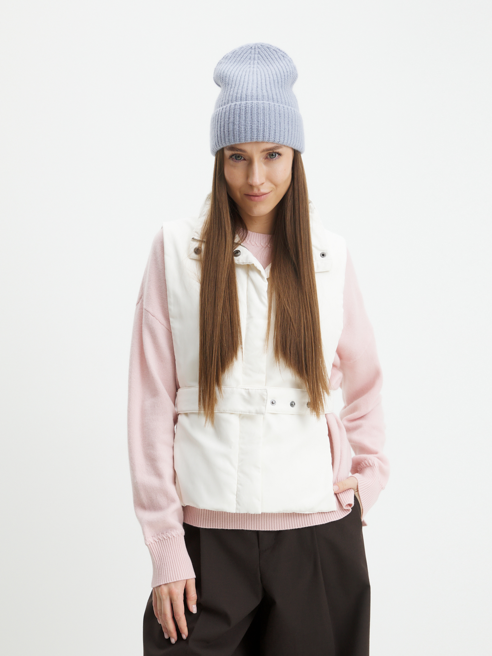 Женская шапка CALZETTI 4394913, фиолетово-серый