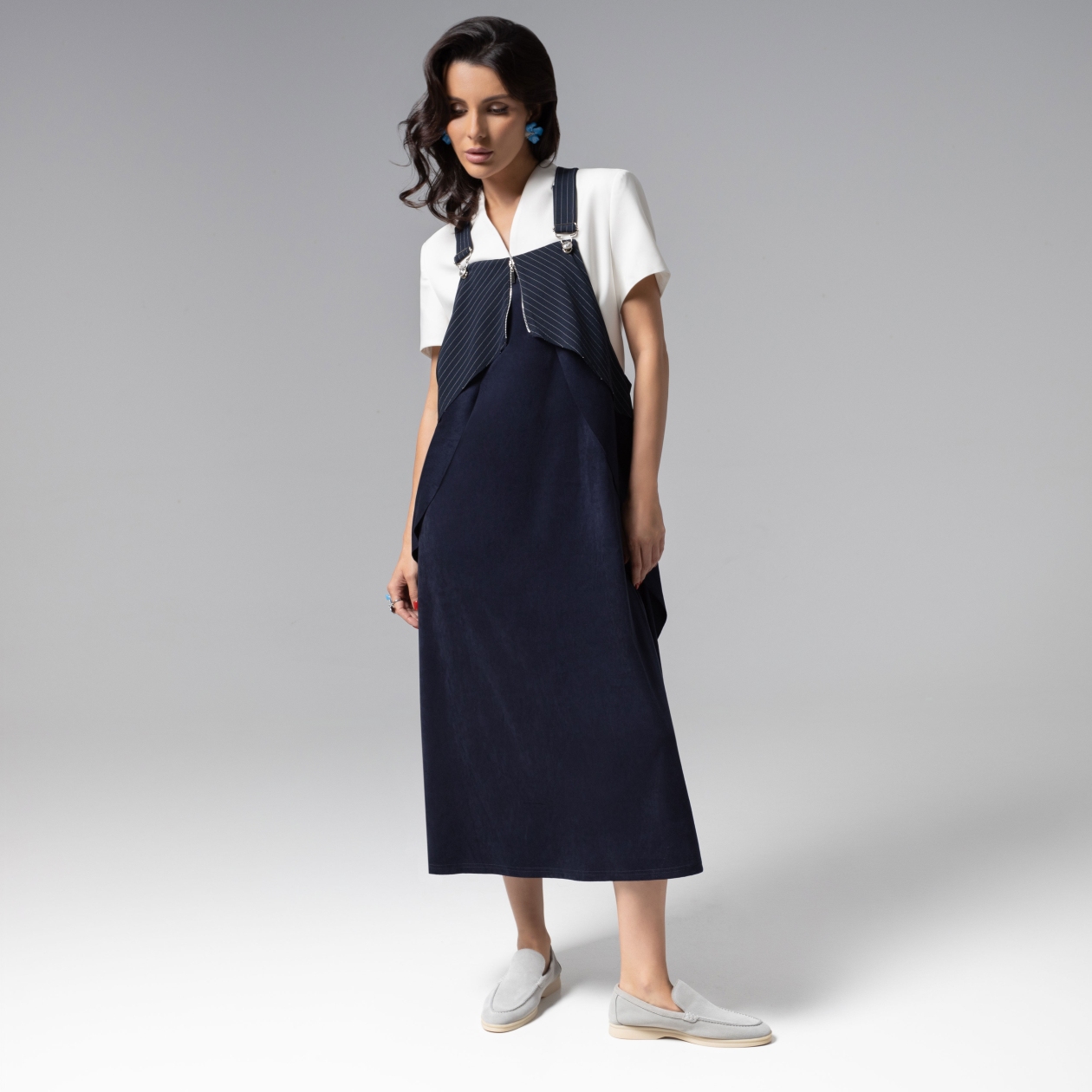 Сарафан комбинированный, Ушла красиво