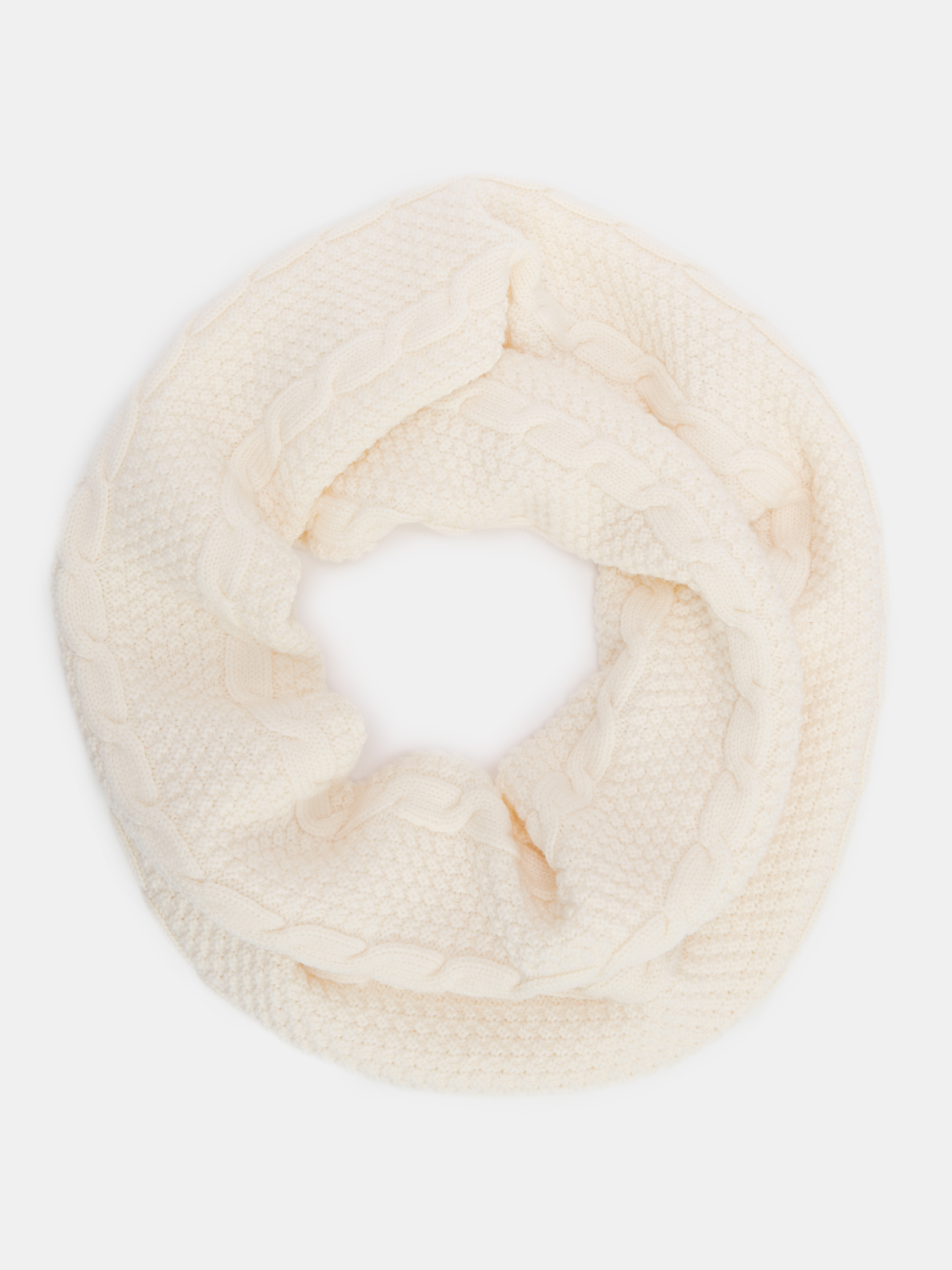 Женский шарф 200x39см. CALZETTI 4444678, молочно-белый