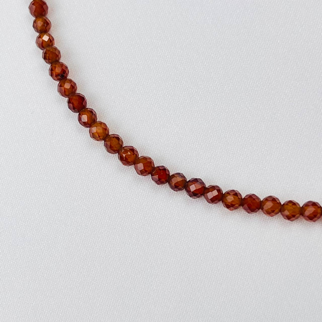 Радуга Самоцветов Чокер из Граната (Спессартин)