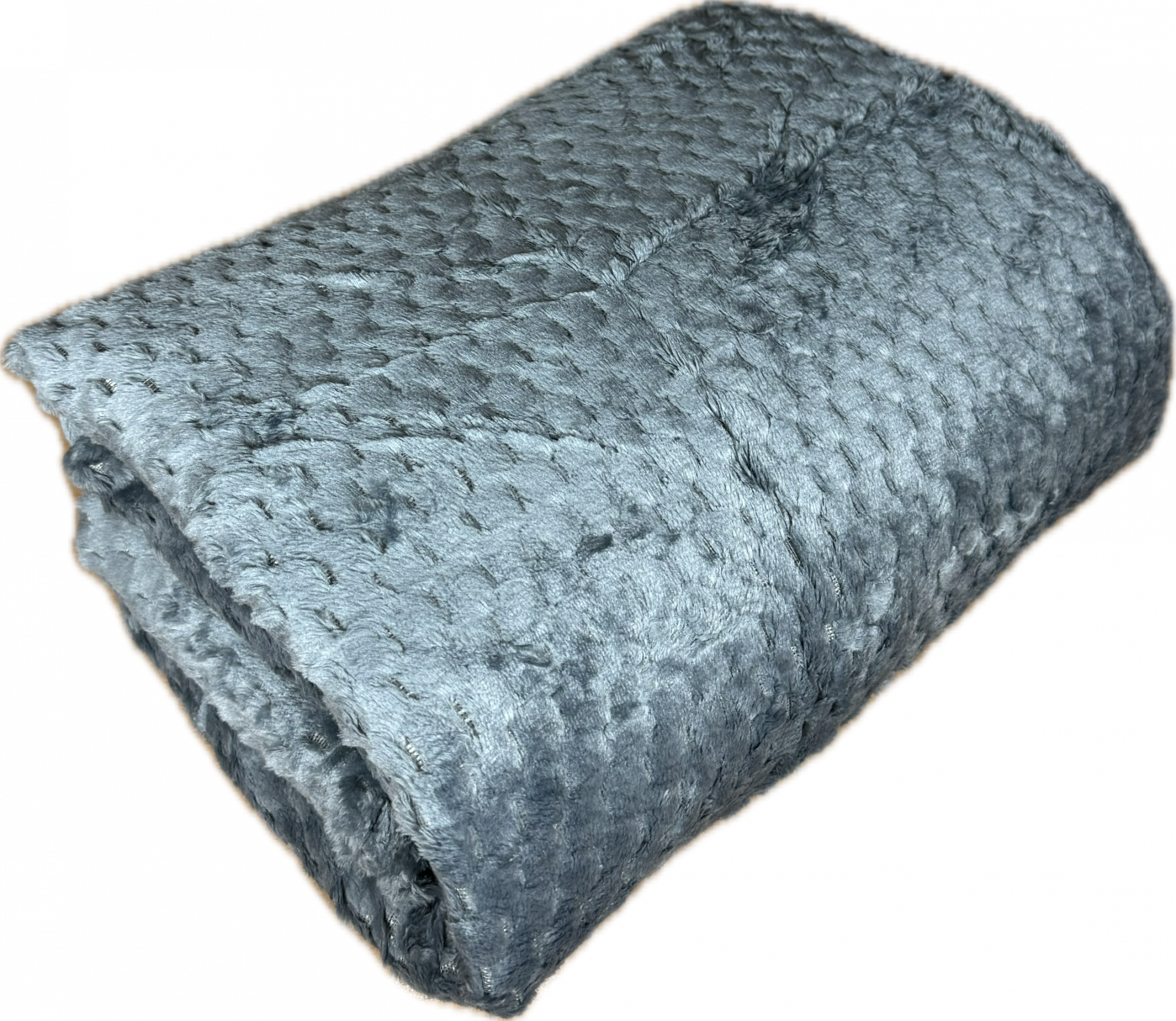 Плед велсофт АНАНАС Zhan Yue р-р 200х230 - антрацит